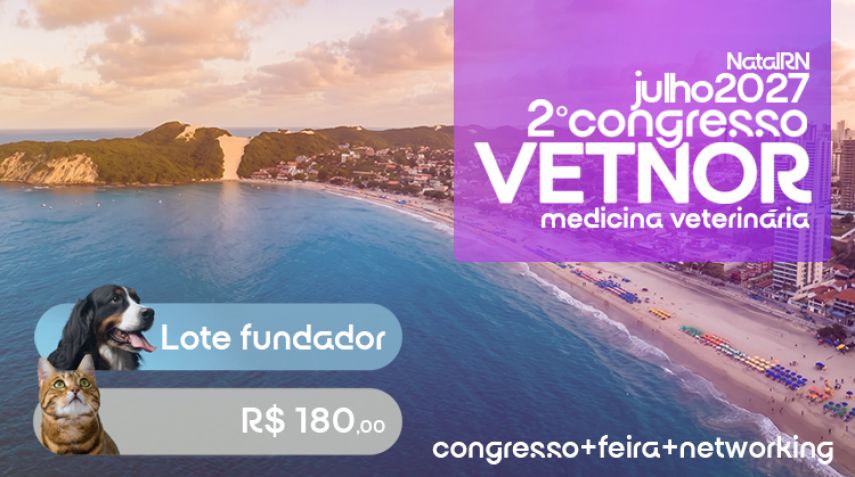 CONGRESSO VETNOR 2027 | pr&eacute;-inscri&ccedil;&atilde;o